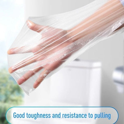 🛡️ Az egészségért! 🌿 Biológiailag lebomló egyszer használatos műanyag vécéülke-védő 🥰