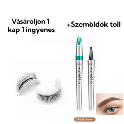 💥Újrafelhasználható öntapadó szempillák🌟