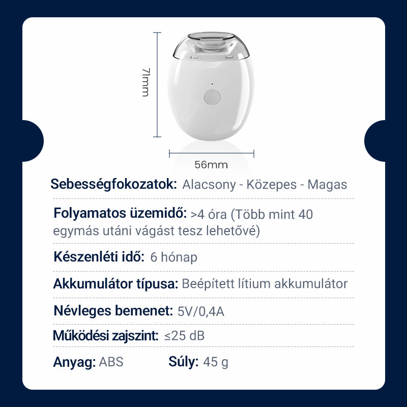 🎉1+1 ingyen🎉Univerzális automata körömreszelő felnőtteknek és gyermekeknek