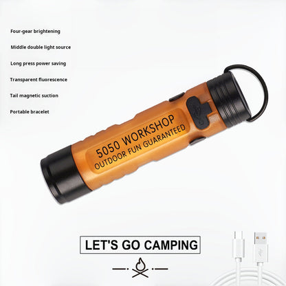 🎁✨Kültéri súper világos mini fényvillogó – Erős és zsebméretű, minden kalandhoz✅ 💡✨