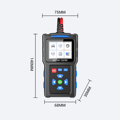 💥BT300 Autóakkumulátor-tesztelő 12 V-os terheléses tesztelő