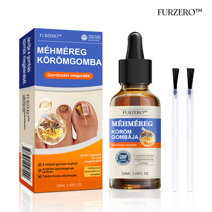 🐝🐝Furzero™ Méhméreg Körömgomba Kezelőoldat: Teljes megoldás a körömgomba problémájára🌟👣