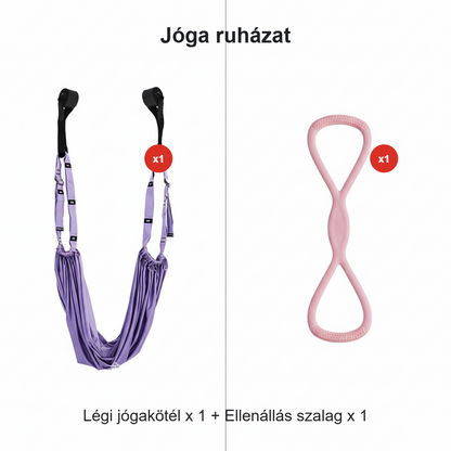 🔥💦Légi jógakötél hátfájásra-Minden rendeléshez egy gyönyörű ajándék jár.