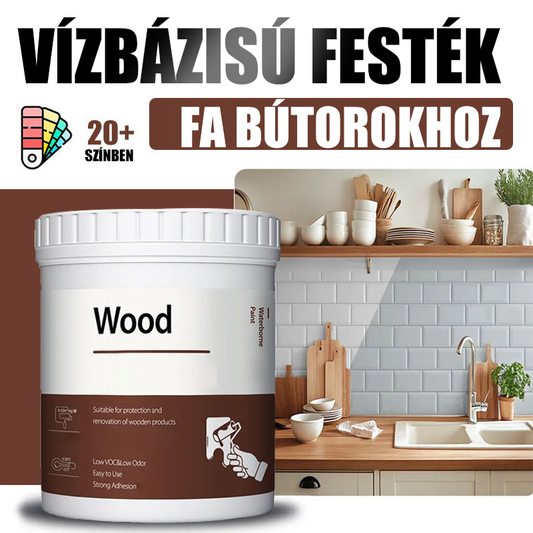 🍃 Vízalapú Környezetbarát, Szagtalan Fa Bútor Javító és Felújító Festék 🎨✨