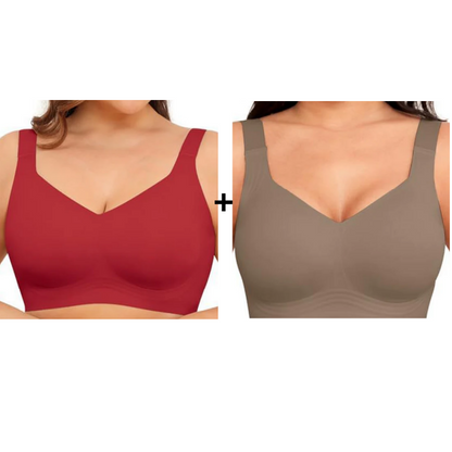 💖Varratmentes, drótmentes, teljes kosárú melltartó nőknek💃