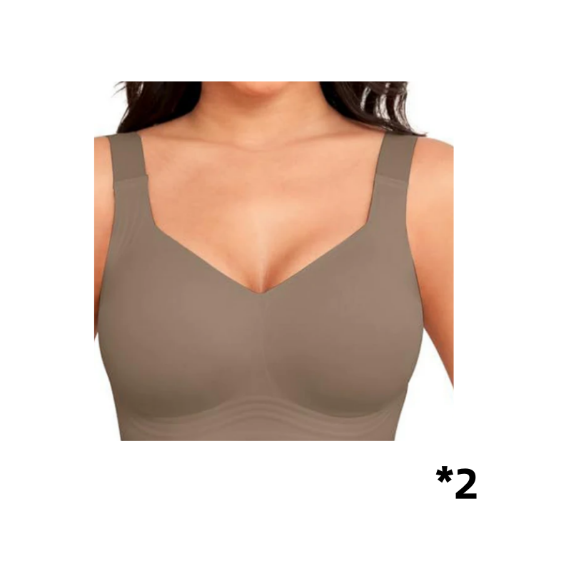 💖Varratmentes, drótmentes, teljes kosárú melltartó nőknek💃