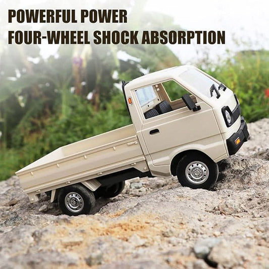 🔥🎁 Távirányítású, újratölthető konténerszállító teherautó játék 🎮🚚