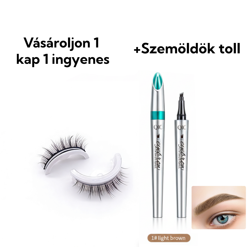 💥Újrafelhasználható öntapadó szempillák🌟