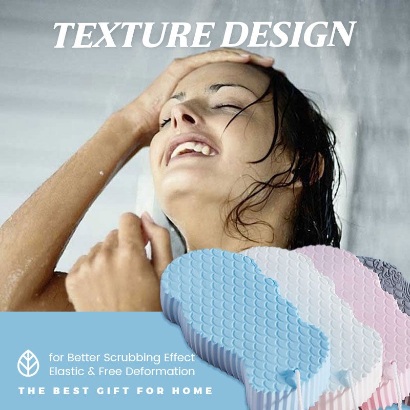 Szuper puha hámlasztó fürdőszivacs（Vásároljon 1et és kapjon 1et ingyen）