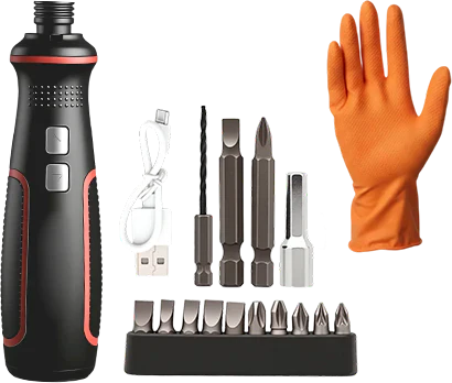 Akkus Fúró-Csavarhúzó Kombináció - Gyors töltés, Erőteljes teljesítmény