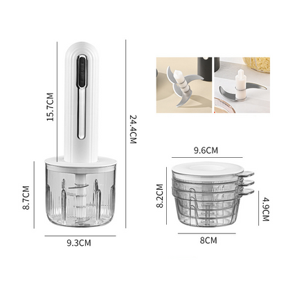 🎁 2025-ös forró akció🔥Otthoni használatra szánt vezeték nélküli elektromos húsdaráló