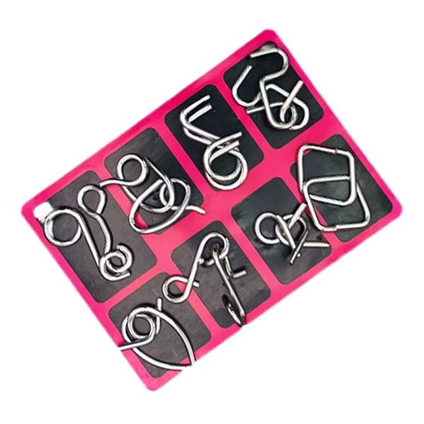 🧠 Oktatási IQ játékok, fém agytornázók