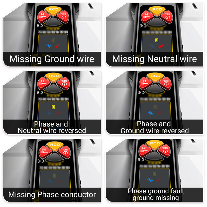 ⚡ Többfunkciós intelligens teljesítménymérő toll 🛡️👨‍🔧 Kerülje el az áramütés veszélyét! ⚠️