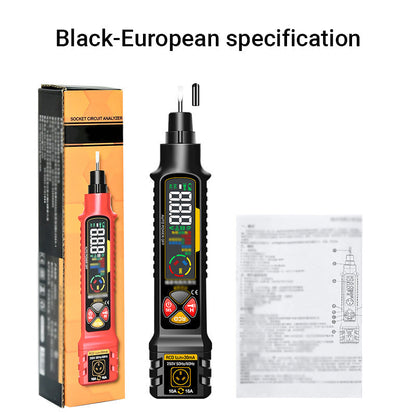 ⚡ Többfunkciós intelligens teljesítménymérő toll 🛡️👨‍🔧 Kerülje el az áramütés veszélyét! ⚠️