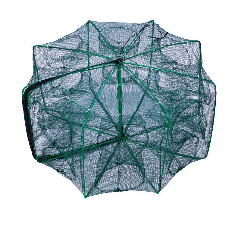 🔥 Automatikusan Összecsukható Erősített Horgász Csapda Háló 🐟