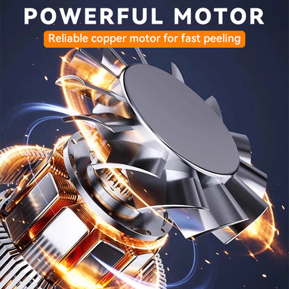 🍊Átlátszó elektromos gyümölcs- és zöldséghámozó