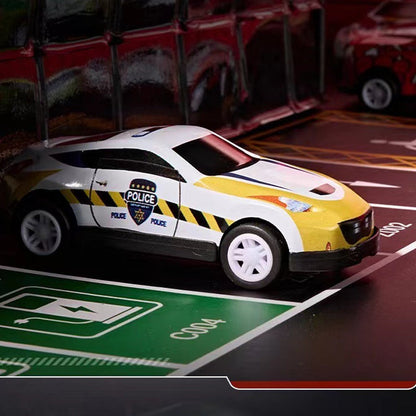 🎅 Karácsonyi akció 50% KEDVEZMÉNY 🎁 48 mini autó beépített garázzsal