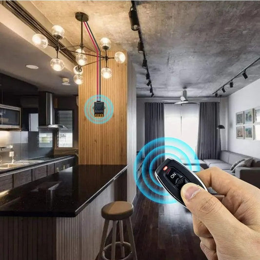 🏡 Vezeték nélküli távirányító kapcsoló és vevő készlet 📡💡