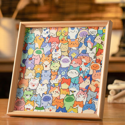 ✨ DIY fakeret macskarejtvényekhez