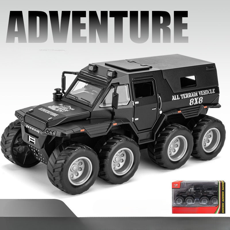 1:32 méretarányú ötvözött nagy teherbírású nyerges vontató