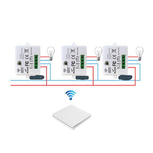 🌟Önellátó vezeték nélküli világításkapcsoló