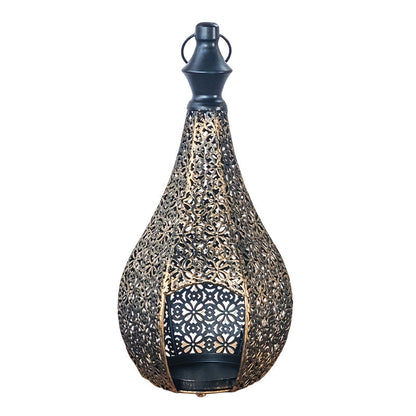 ✨Üreges fém gyertyatartó dísz