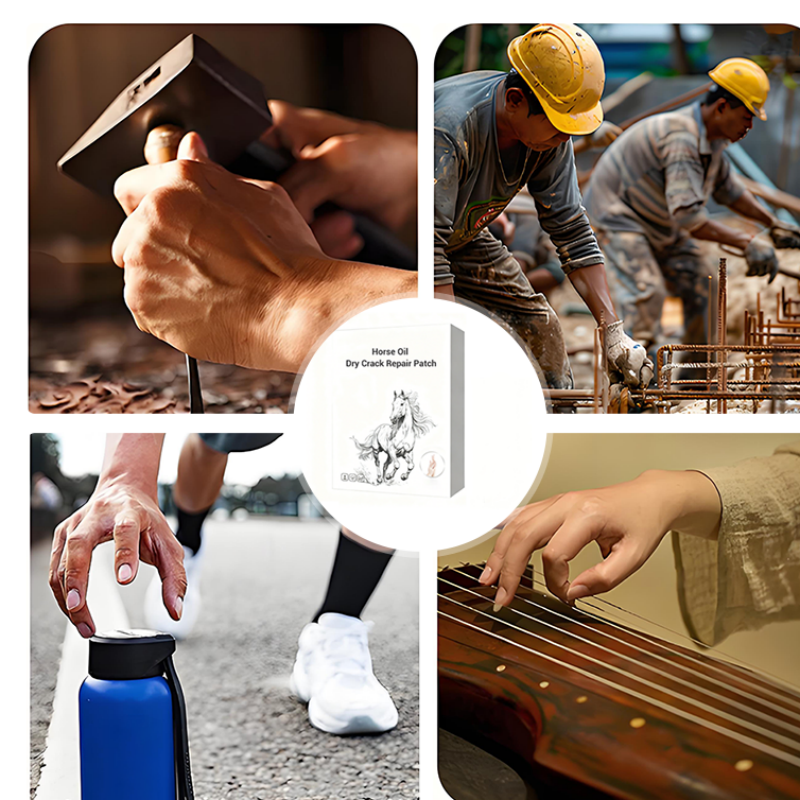 🌿 Lóolajos kéz- és lábápoló tapasz 🩹 Intenzív hidratálás száraz, repedezett bőrre, hosszan tartó enyhülés 🛡️🦟