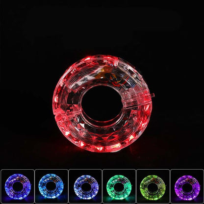 🚲LED kerékpárkerék-agylámpa éjszakai kerékpározáshoz