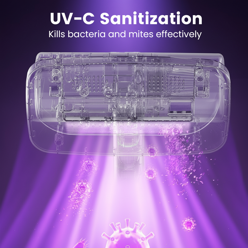 🔥Többfunkciós vezeték nélküli kézi UV-ágy porszívó
