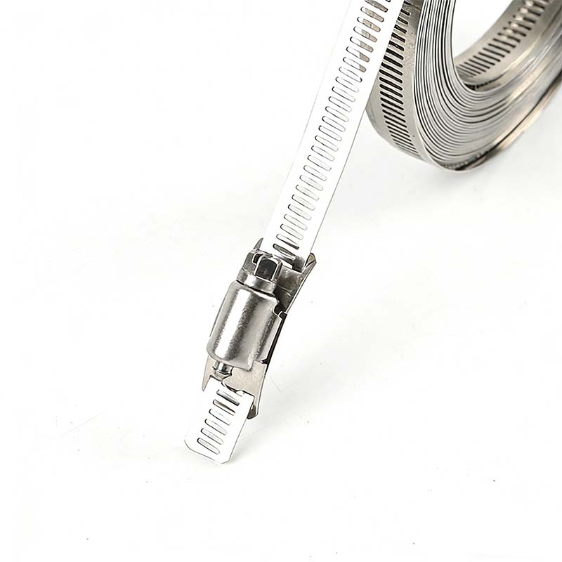 Állítható 304-es rozsdamentes acél tömlőbilincs-készlet