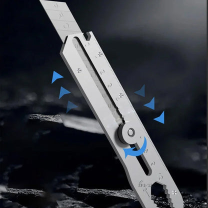 Többcélú univerzális kés behúzható, letörhető pengével