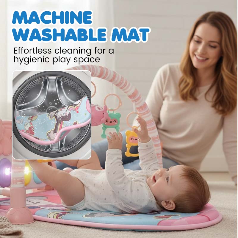 🎵3 az 1-ben babazenei zongora játékszőnyeg🎁