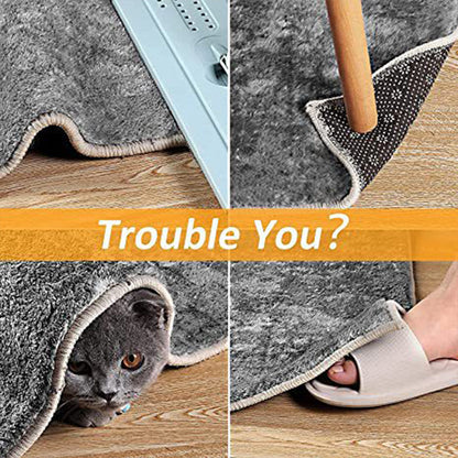 💕🏡Szív alakú, újrafelhasználható, csúszásgátló szőnyegfogók