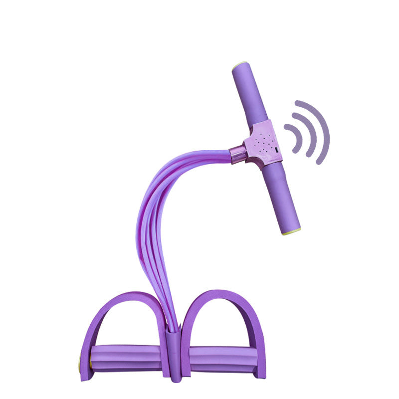 💪6-csöves Lábpedálos Ellenállási Szalag Hangos Számolással