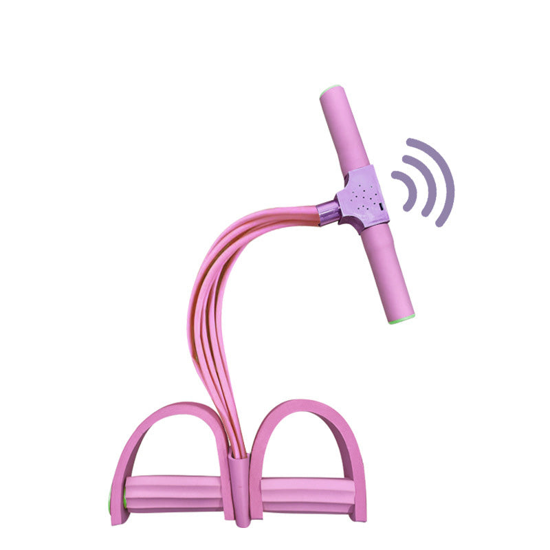 💪6-csöves Lábpedálos Ellenállási Szalag Hangos Számolással